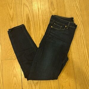 Paige blue skinny jeans
